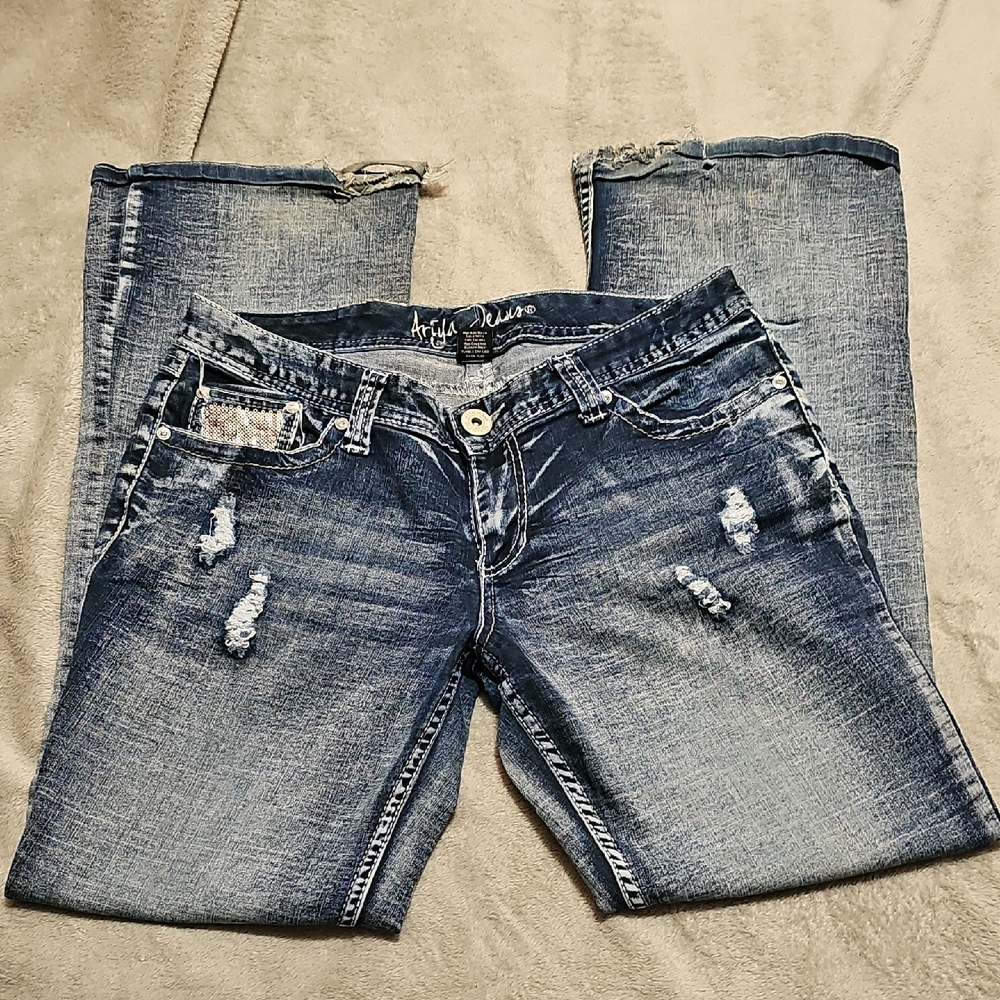 Ariya Blue Boot Cut Jeans